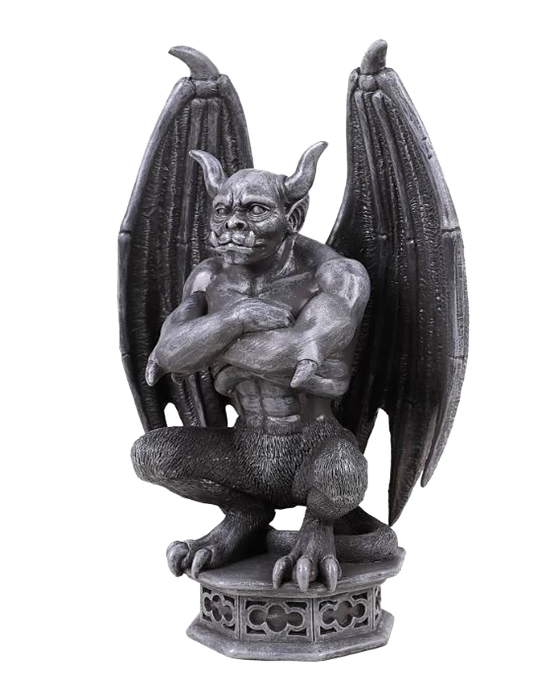 Gargoyle Statue mit verschränkten Armen 33cm