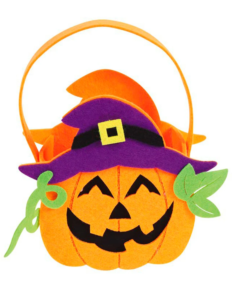 Kürbis Hexe Halloween Korb