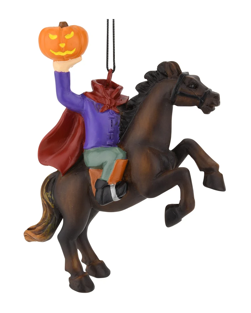 Kopfloser Reiter Christbaumkugel 10cm