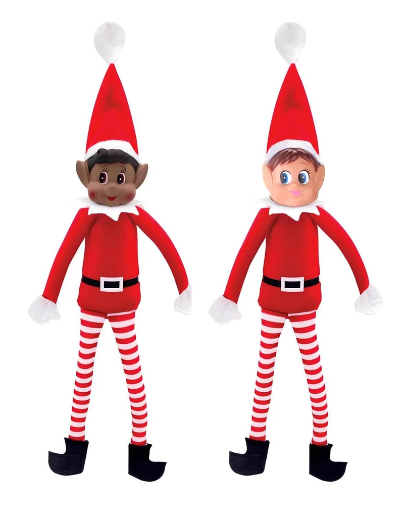 Duo Weihnachtswichtel Elvie und Pimpon