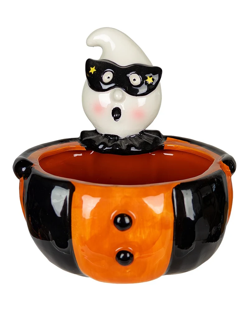 Vintage Halloween Geist Süßigkeiten Schale