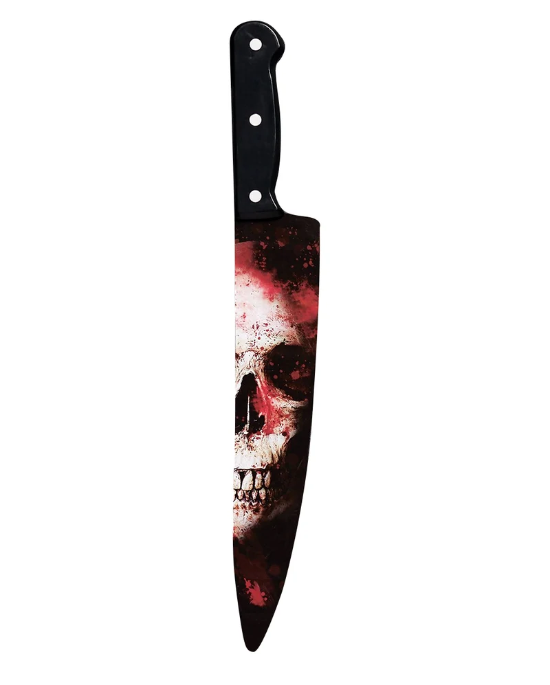 Totenschädel Chef Spielzeug Messer