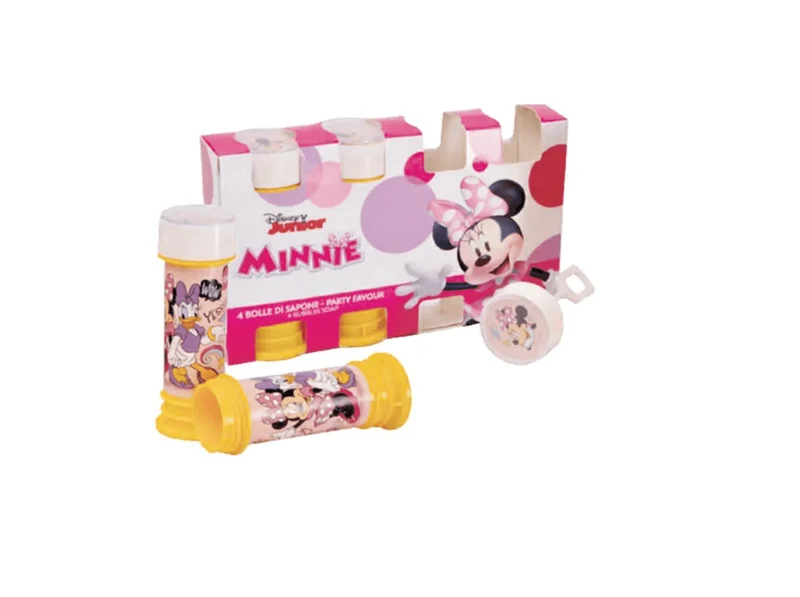 Minnie Mouse Bubble Blow 4ST 55ML