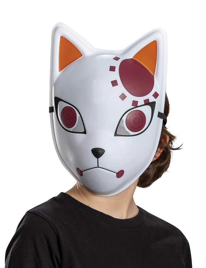 Maske Tanjiro Demon Slayer™ für Erwachsene & Kinder