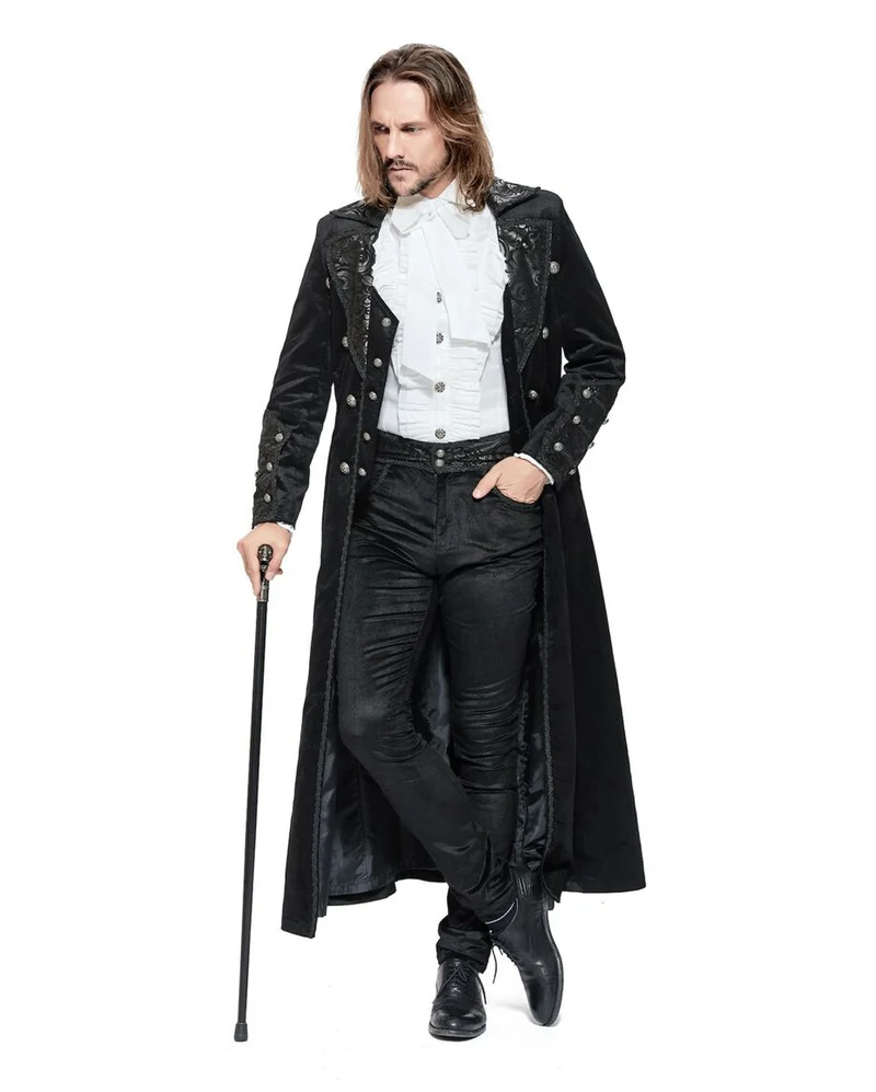 Gothic Vampir Piratenmantel