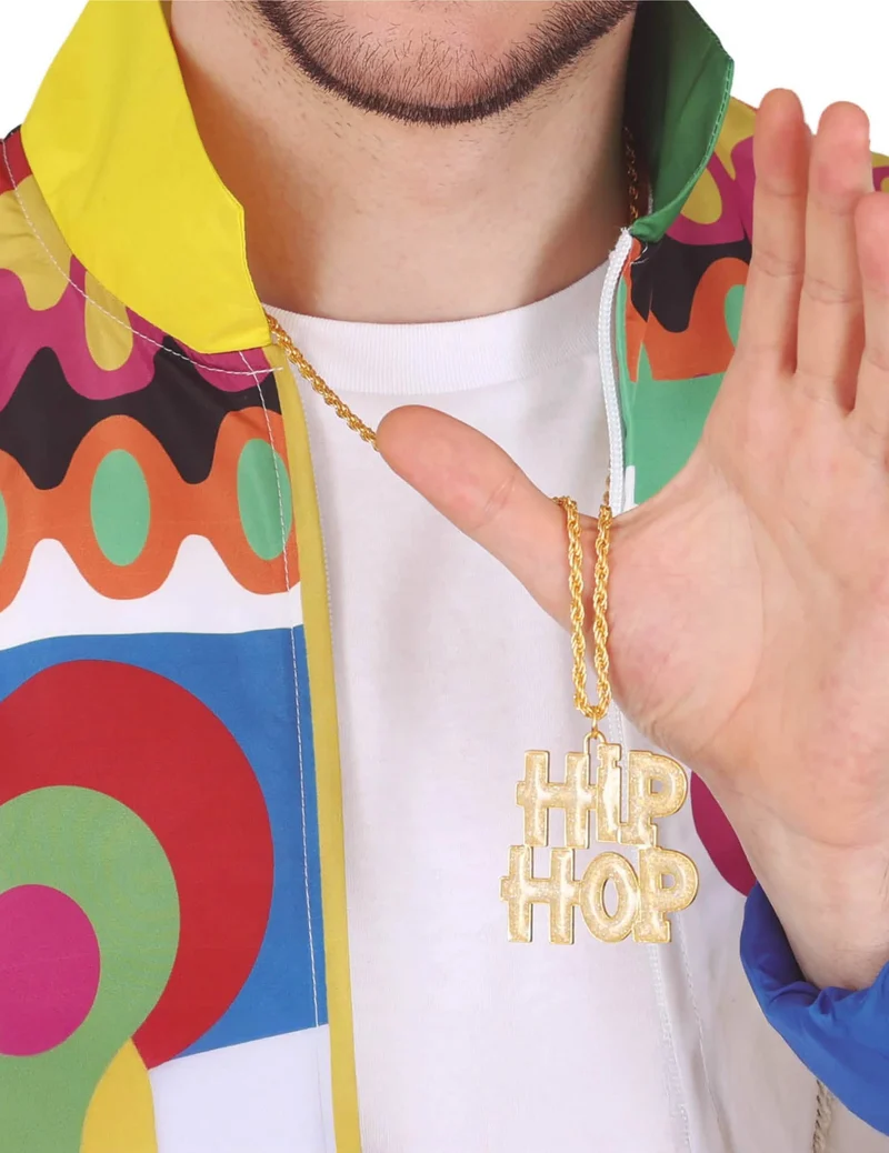Goldene Hip-Hop-Halskette