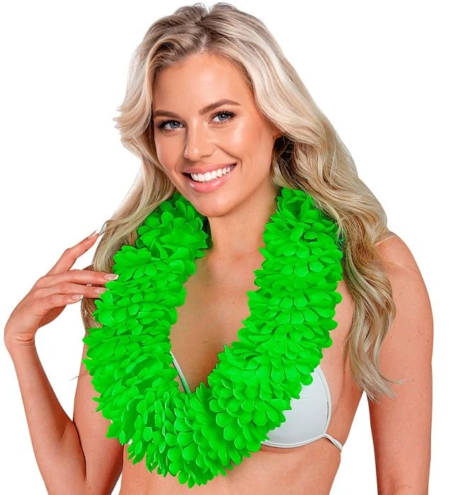 Grüner Hawaii-Kranz