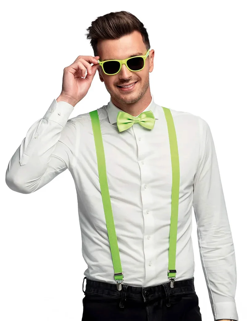 Set aus 3 UV-Accessoires in Neon-Grün