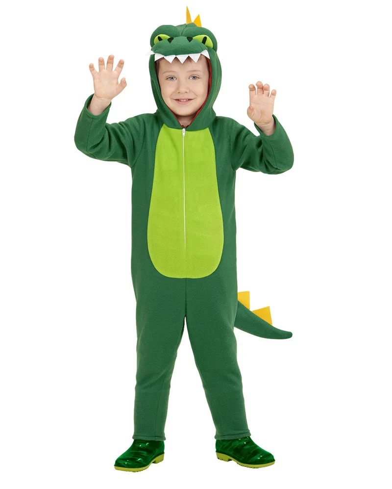 Drachen Kinderkostüm mit Kapuze