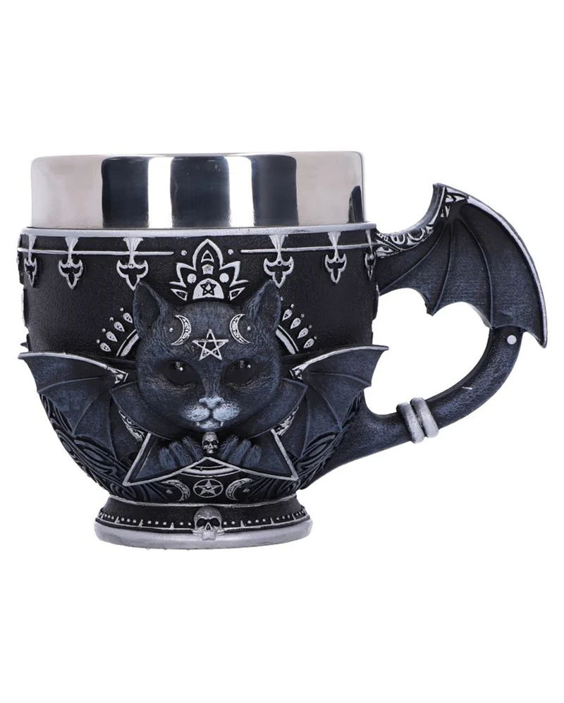 Malpuss Vampir Katzen Tasse 11cm