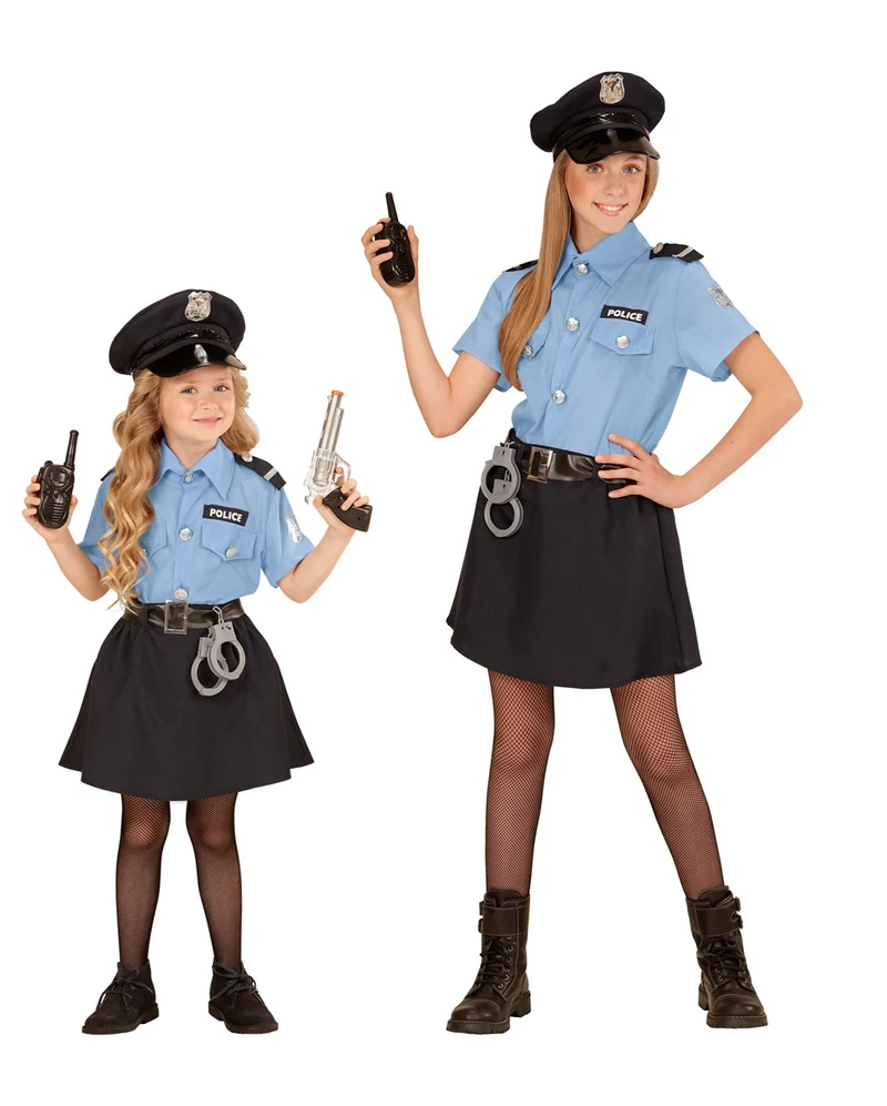 Polizistin Kinderkostüm