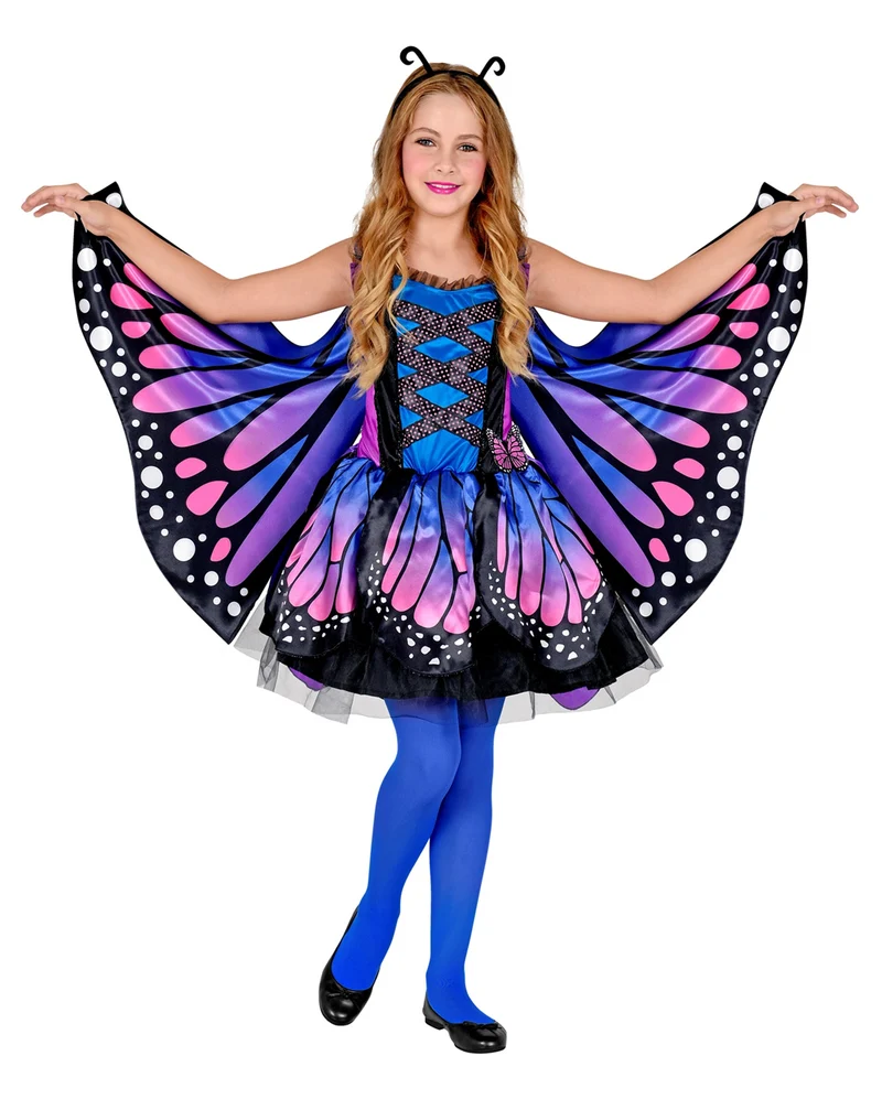 Lila Schmetterling Kinderkostüm