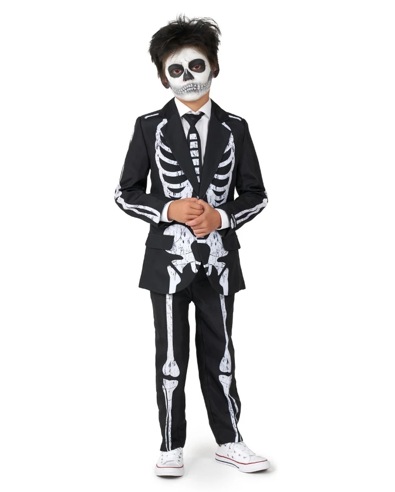Skeleton Grunge Anzug für Kinder - Suitmeister