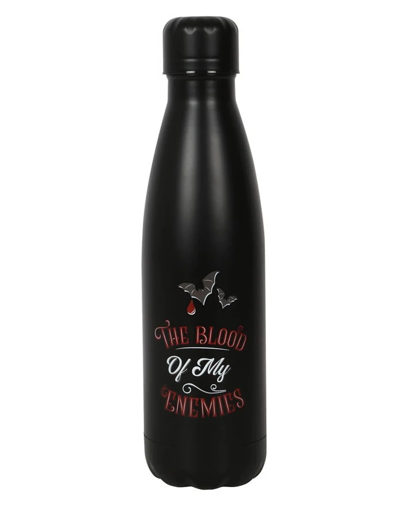 "The Blood of my Enemies" Metall Wasserflasche