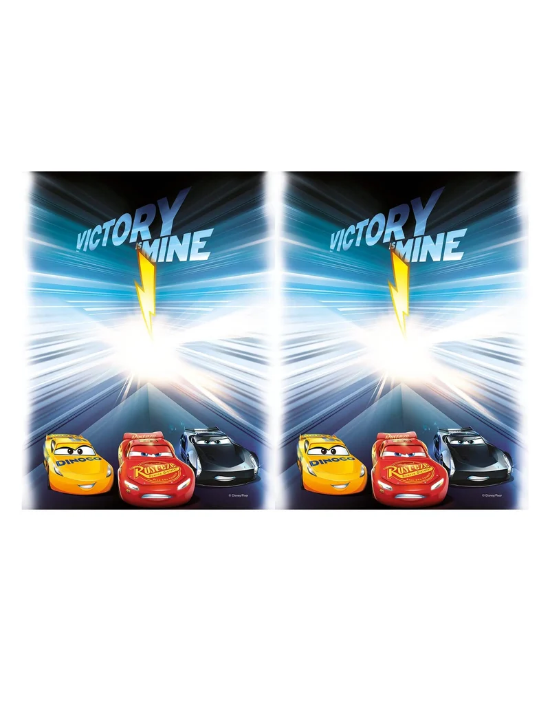 Cars™ Kunststoff-Tischdecke 120 x 180 cm