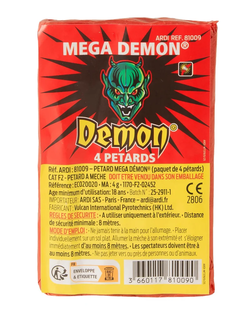 4 Mega-Knaller Démon®