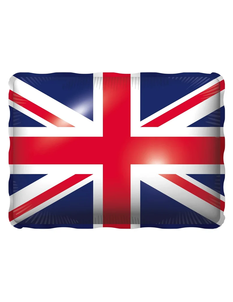 Folienballon Union Jack Flagge 32 x 45 cm