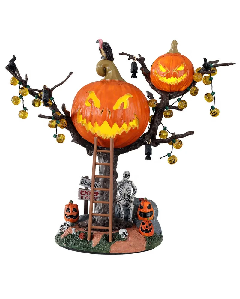Lemax Spooky Town - Pumpkin Tree House