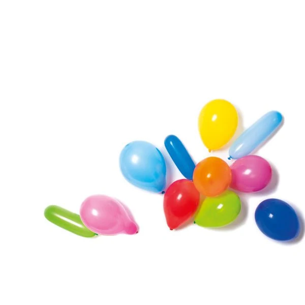 Bunte Ballons Verschiedene Formen 30Stk
