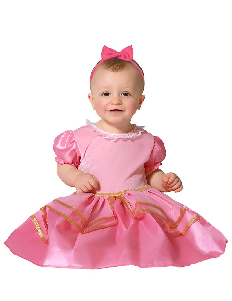 Rosa Prinzessinnen-Kostüm für Babys