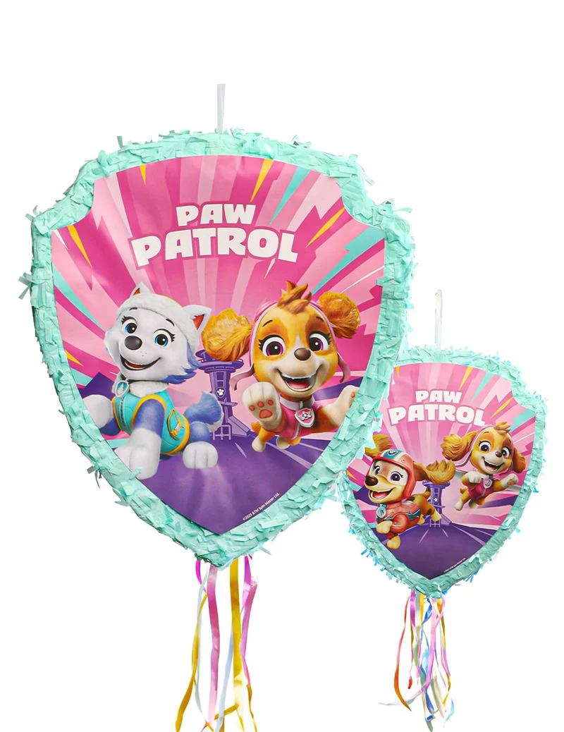Pull-Piñata PAW Patrol™ in Rosa - 33 x 38 x 9 cm