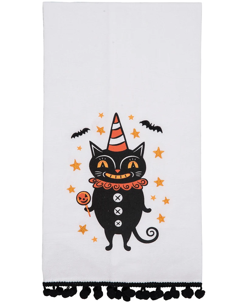 Johanna Parker Vintage Geschirrtuch Katze