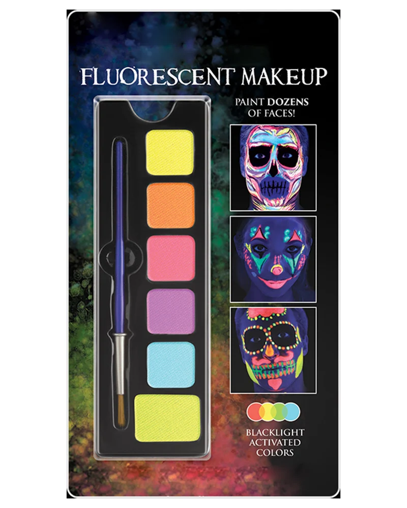 UV Neon Aqua Schminkpalette