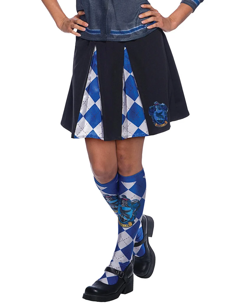Harry Potter ™-Ravenclaw Damenrock schwarz-blau-weiss