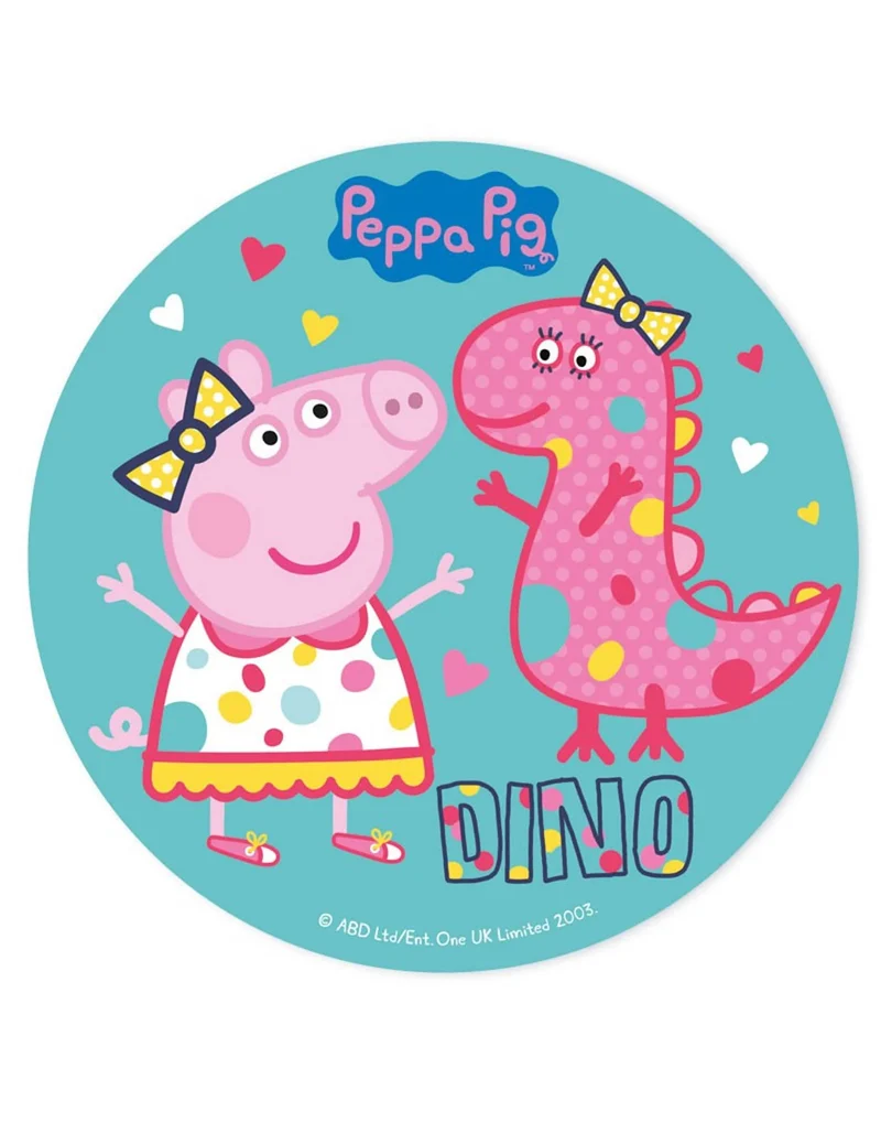 Peppa Wutz™ Kuchenauflage 20 cm