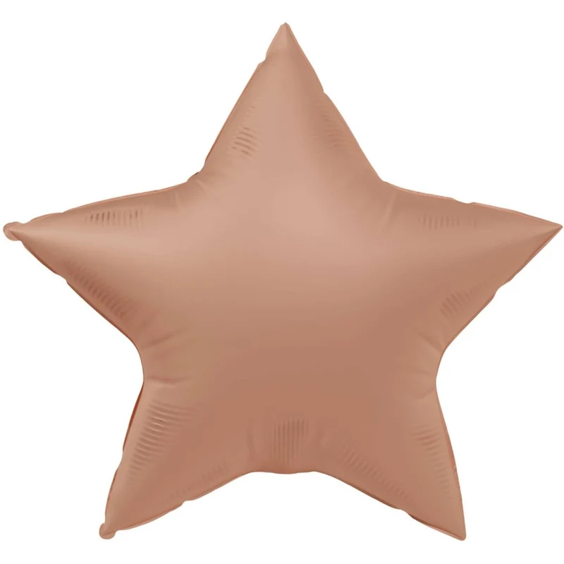 Stern Helium Ballon Rosa Leer 45cm