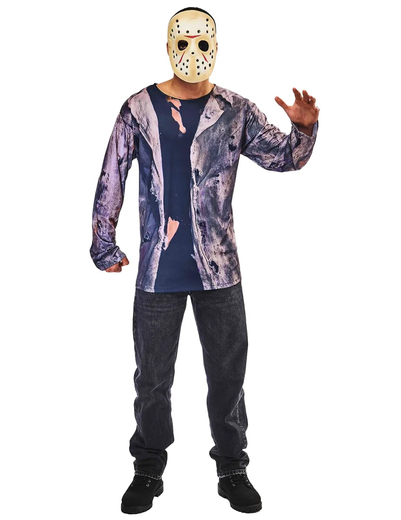 Jason™ Kostümset mit Maske für Erwachsene