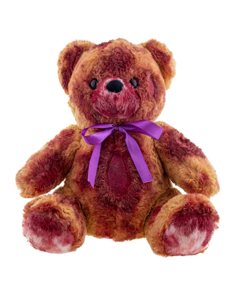 Blutiger Teddybär aus Plüsch 30cm