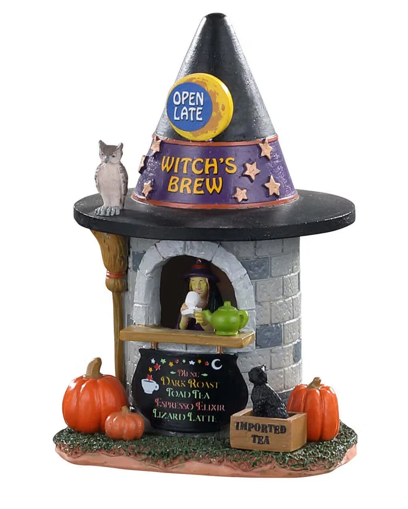 Lemax Spooky Town - Witches Brew Coffee