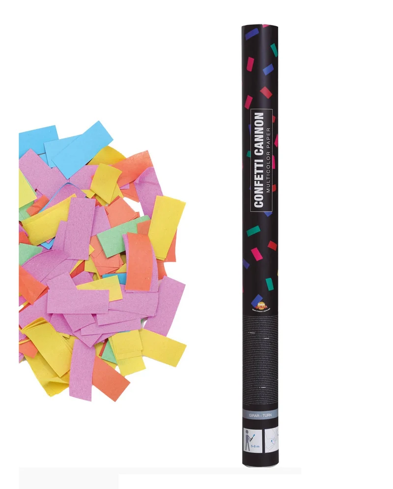 Multi Color Konfettishooter 60cm