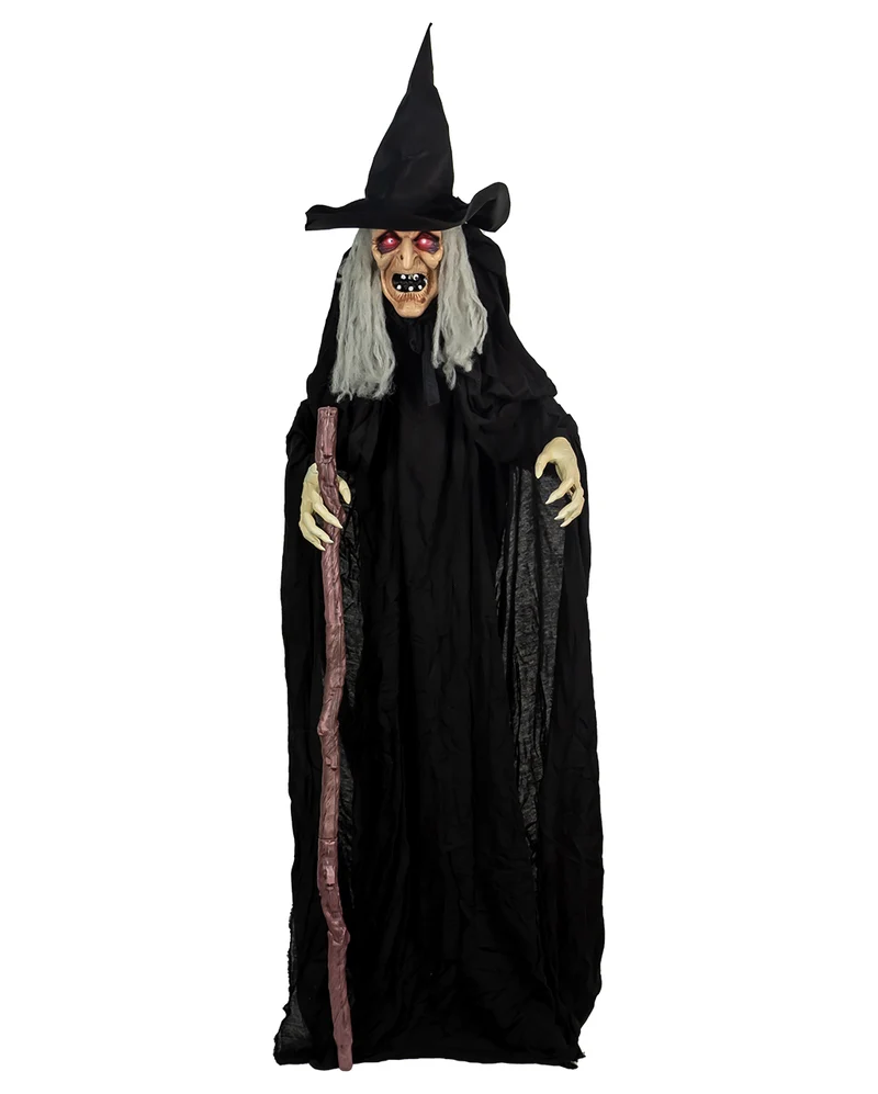 Halloween Figur Hexe Agatha 180cm