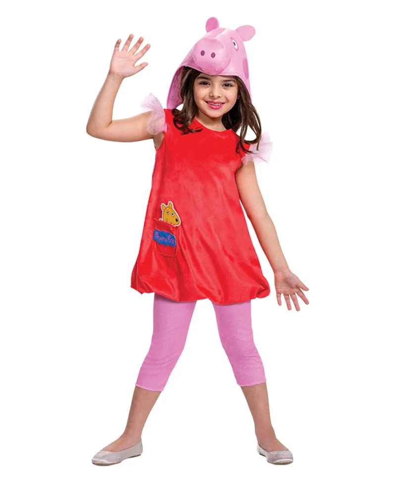 Deluxe Peppa Pig Kleinkinderkostüm