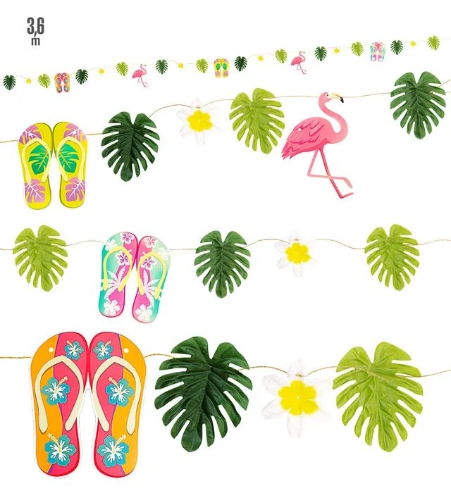 Hawaii Girlande 3,6 Meter