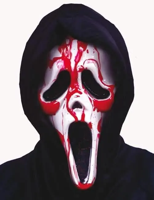 Blutige Scream™ Maske für Erwachsene