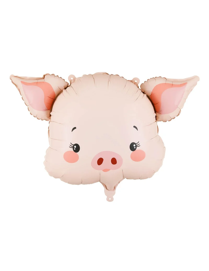 Folienballon Schwein 61 x 36 cm