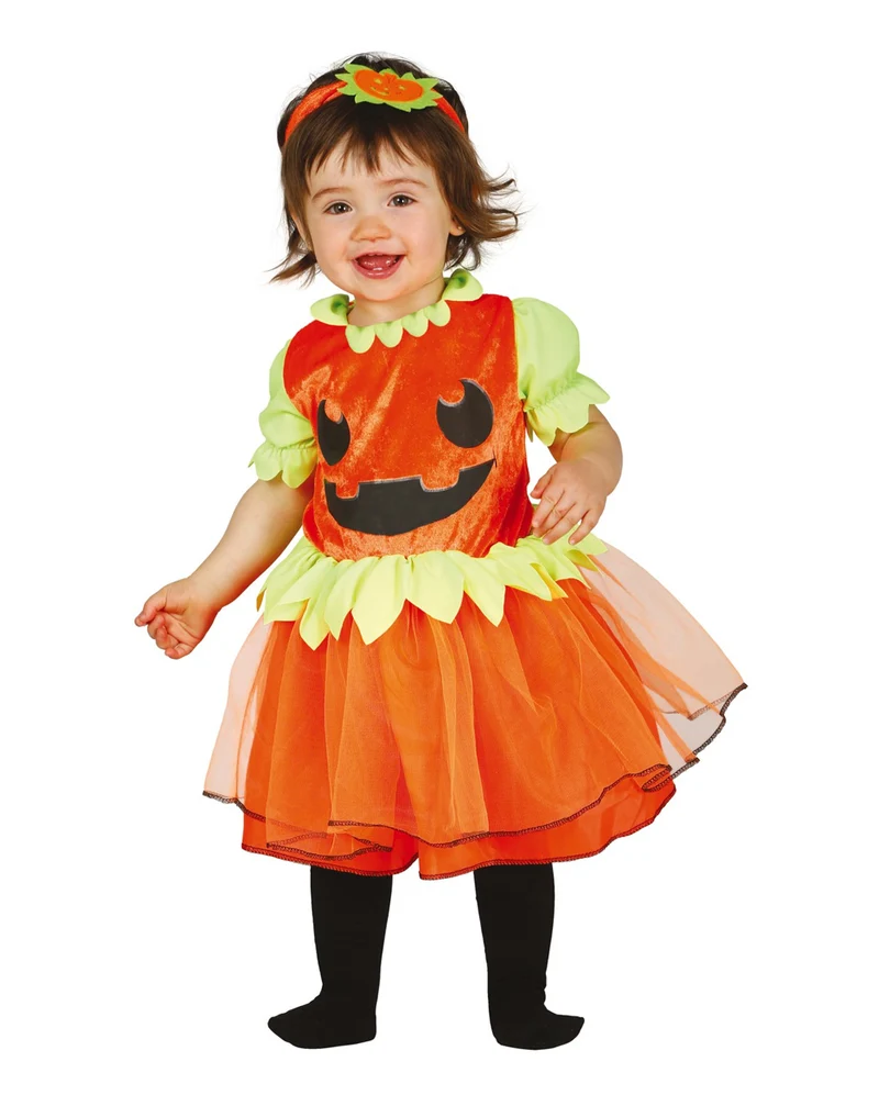 Kürbis Baby Kostümkleid