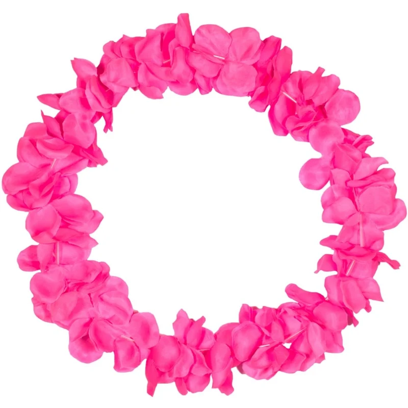 Hawaii Kranz neon pink