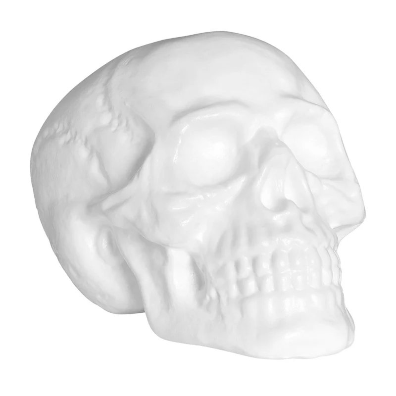 Halloween Totenkopf mit Licht
