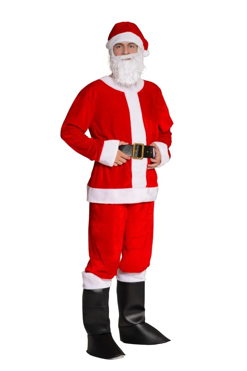 Weihnachtsmann Kostüm 6 Teile
