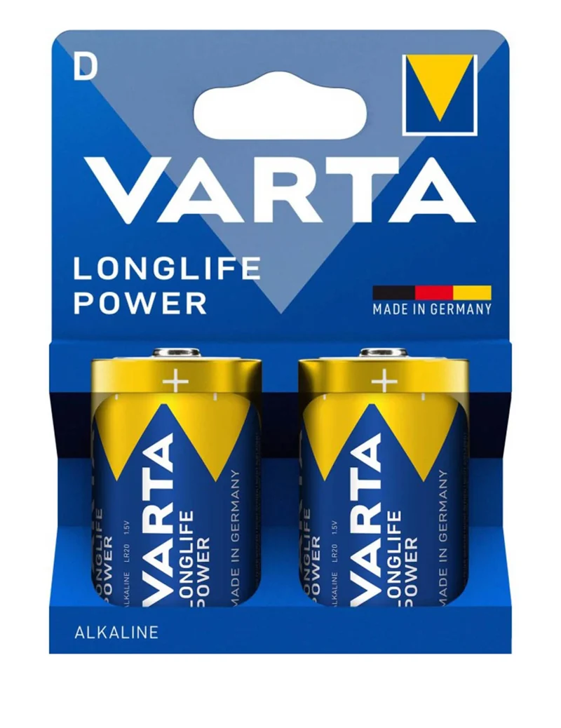2 Batterien LONGLIFE POWER LR20/D