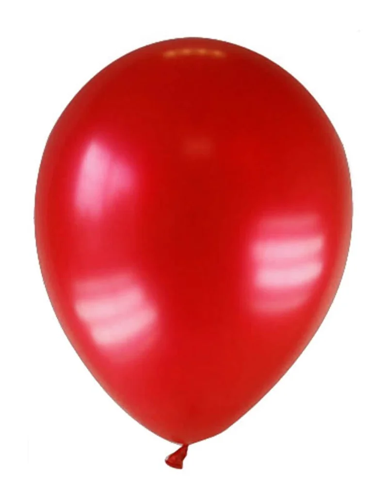 12 Luftballons dunkelrot Latex