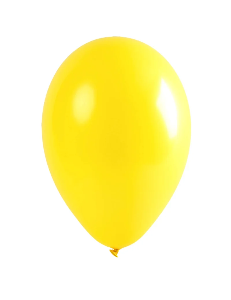 12 Luftballons - gelb