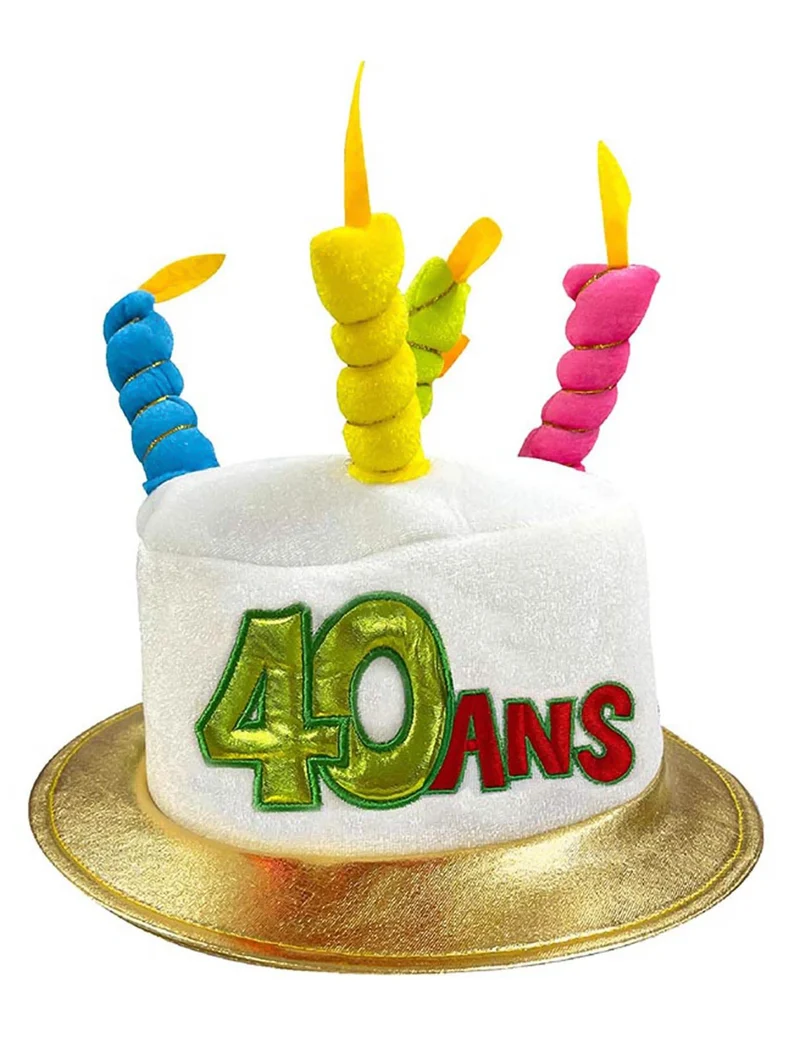 Hut 40 Jahre für Erwachsene