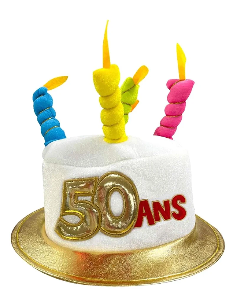 Hut zum 50.Geburtstag für Erwachsene