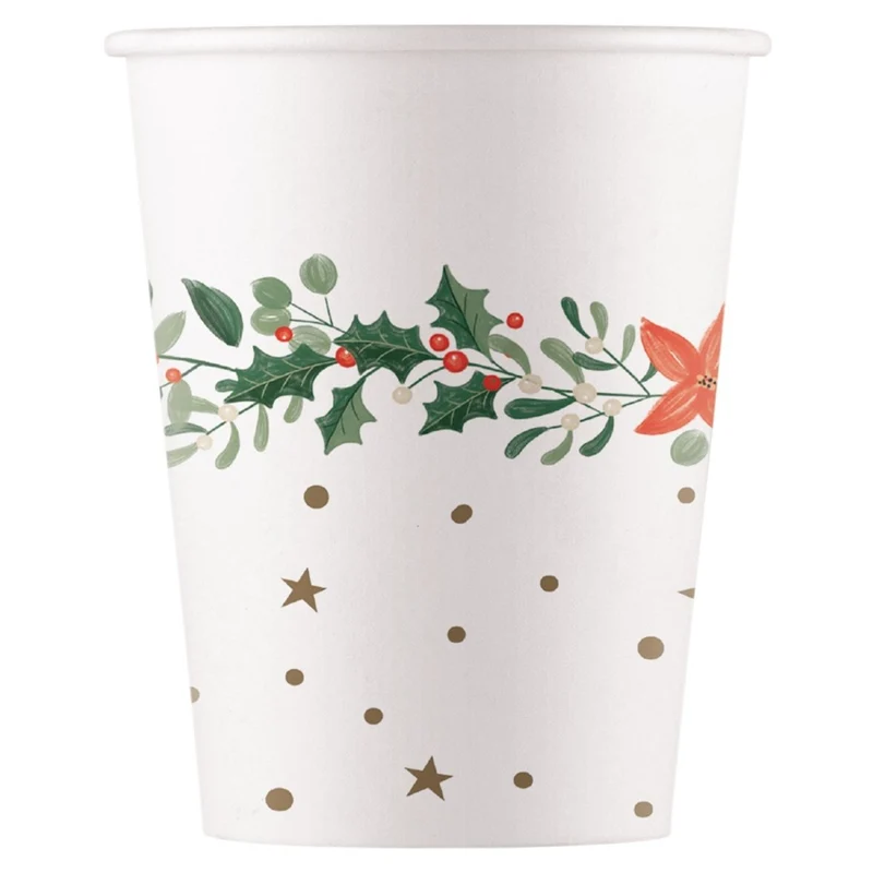 Weihnachtsbecher 200ml 8Stk