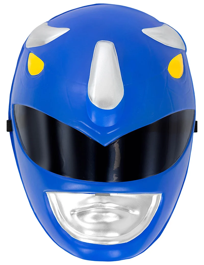 Power Rangers™ Maske Kinder blau